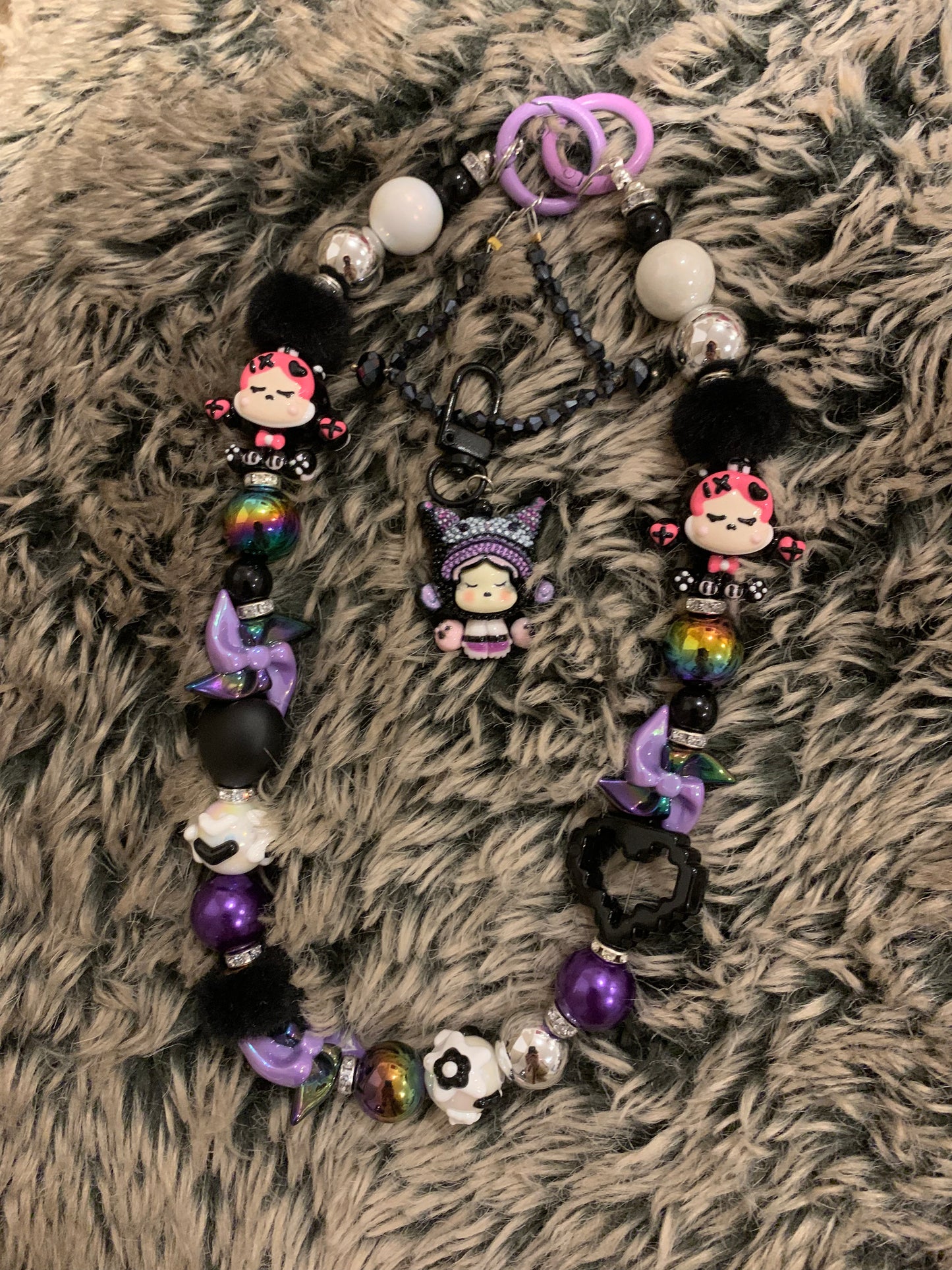 Luxury handmade phone/Bag keychains