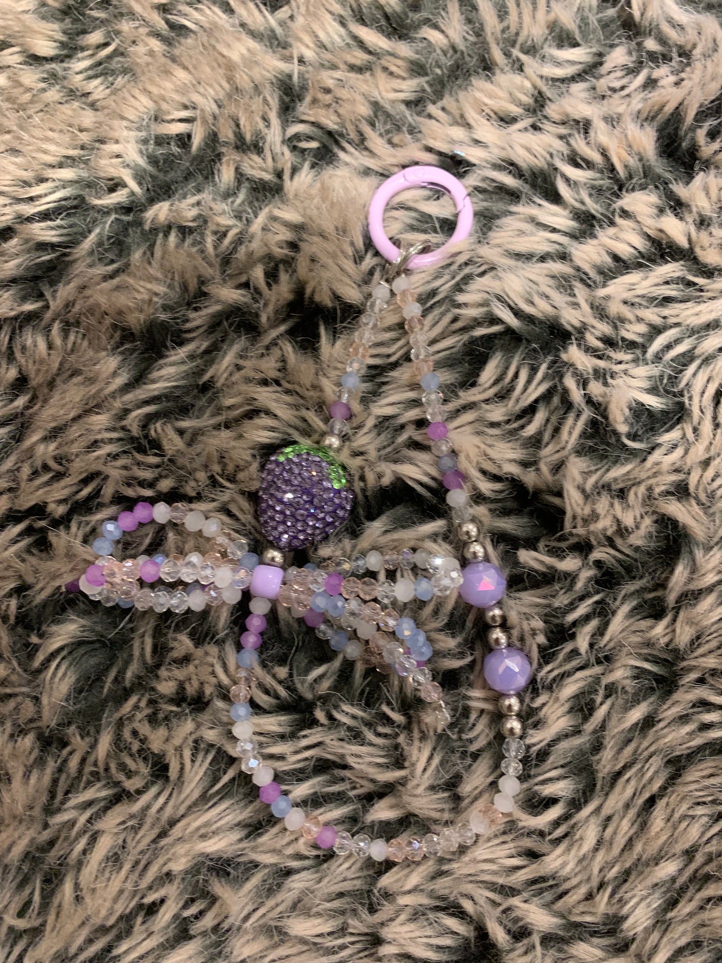 Luxury handmade phone/Bag keychains
