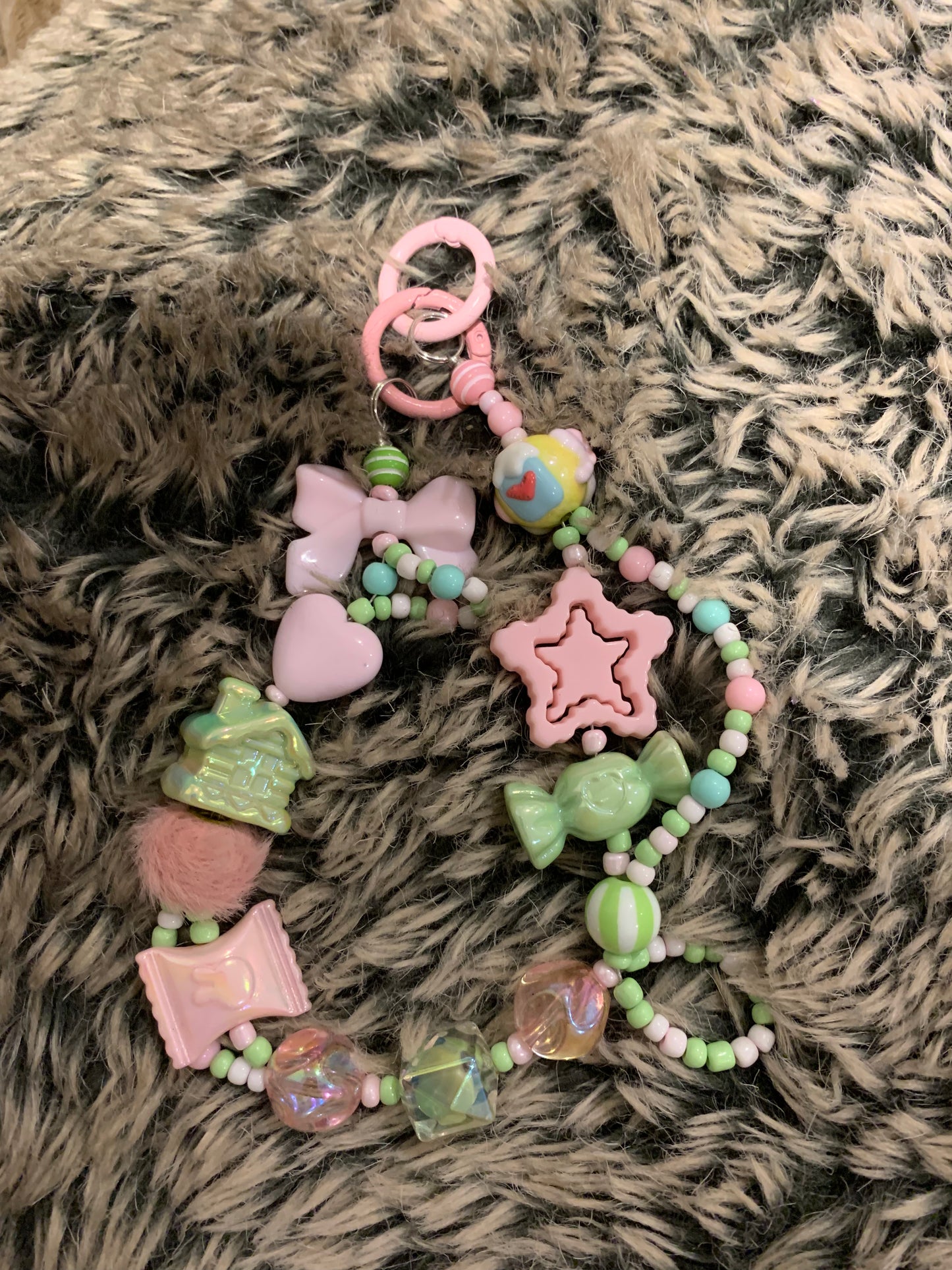 Luxury handmade phone/Bag keychains