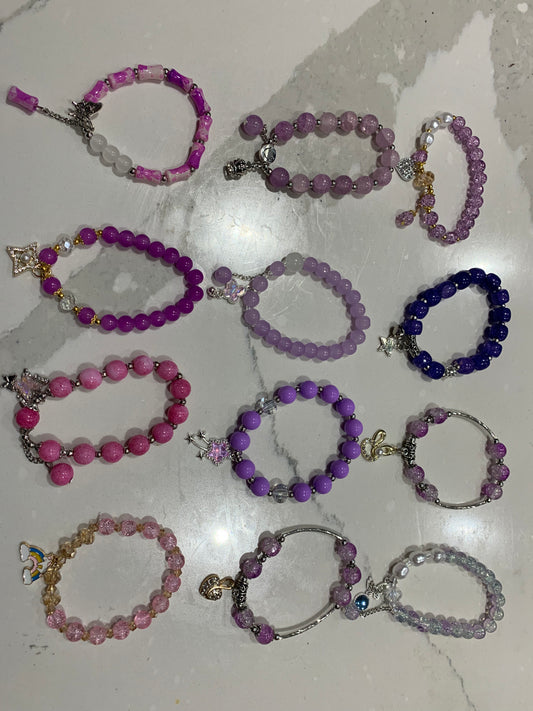 Glass bead luxury bracelets