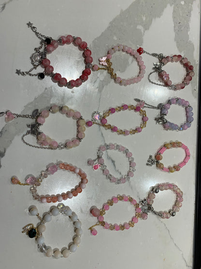 Glass bead luxury bracelets