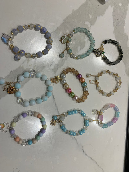 Glass bead luxury bracelets