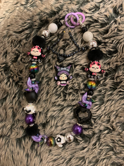 Luxury handmade phone/Bag keychains