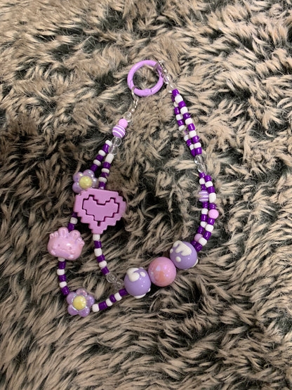 Luxury handmade phone/Bag keychains