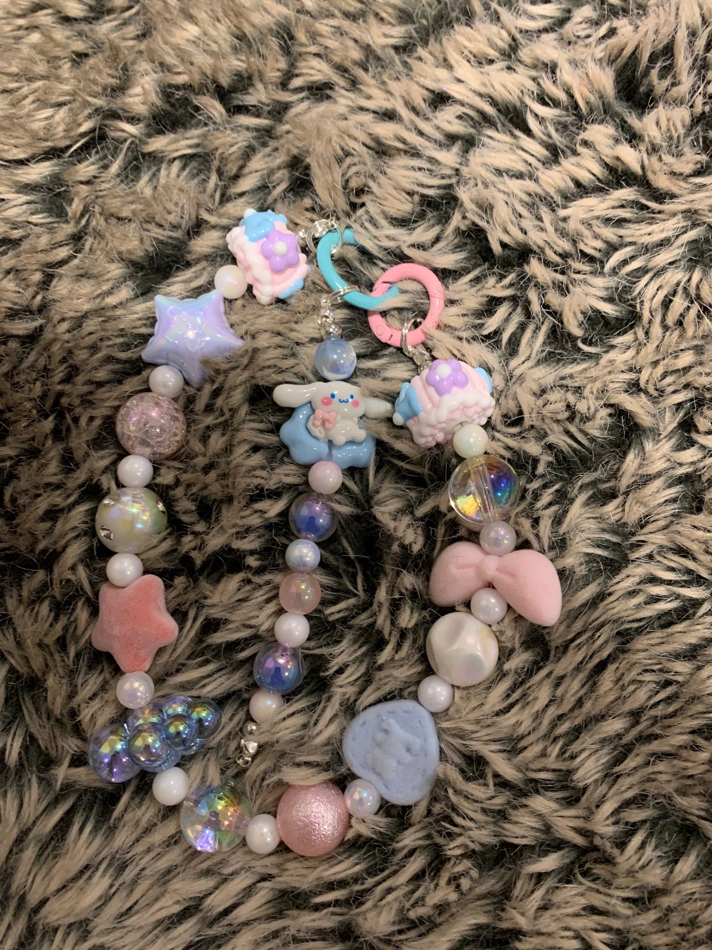 Luxury handmade phone/Bag keychains